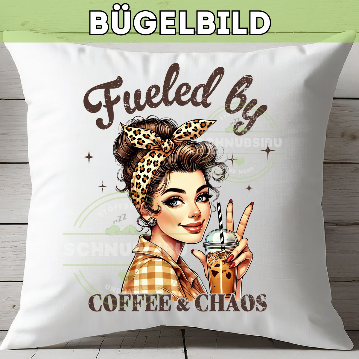 Bügelbild Muttertag - Fueled by